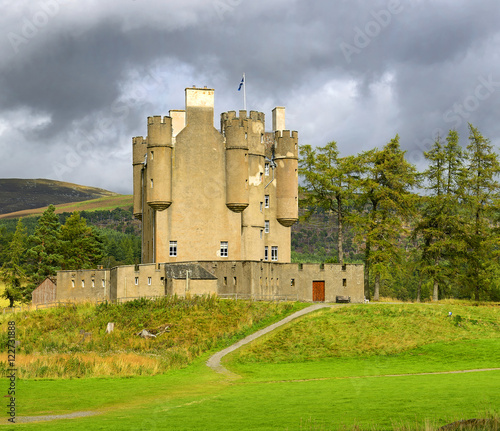 Braemar castle in Scotland, United Kingdom photo