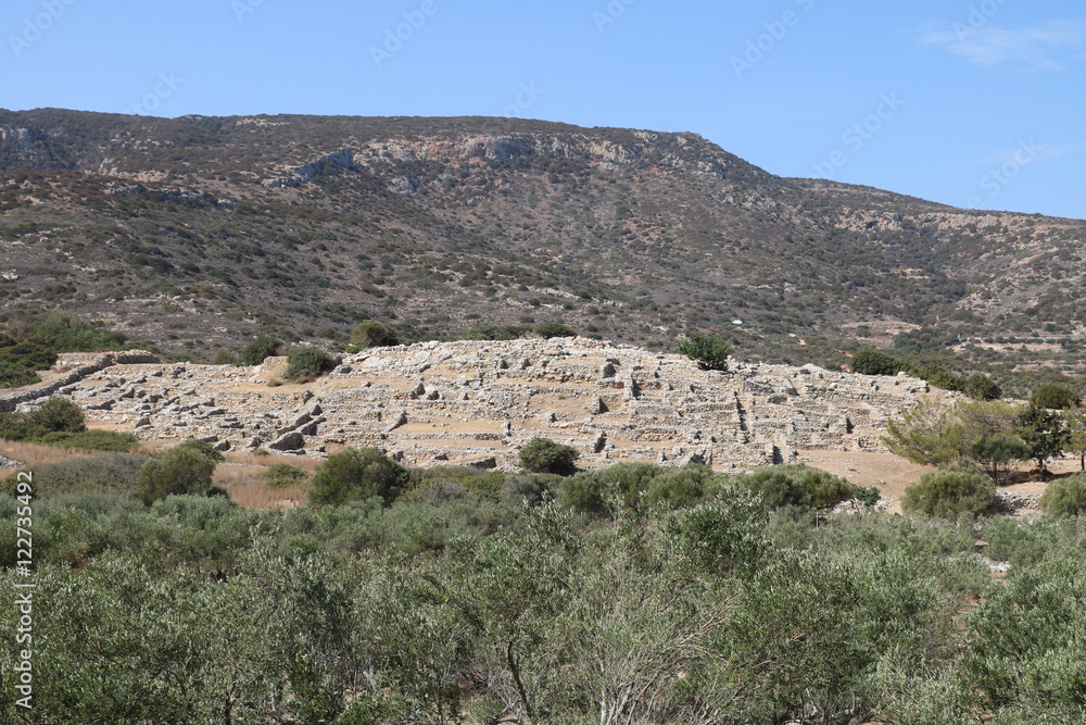 Fototapeta premium Ruinen von Gornia, Kreta
