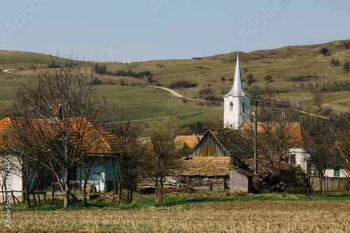 Rural village of Romania