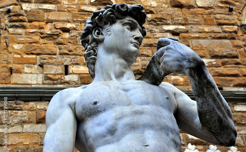 Valokuva Florenz - Marmorskulptur David von Michelangelo