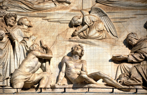 Obraz na plátně Florenz -  Detaillierte Impressionen in der historischen Altstadt