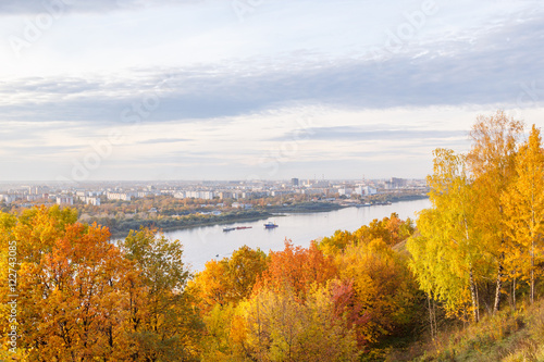 Нижний Новгород. Вид на нижнюю часть города