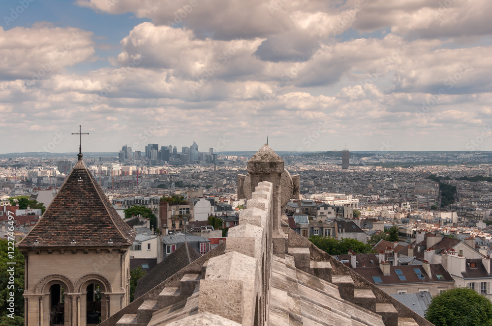 View of Paris from the Sacre Coeur