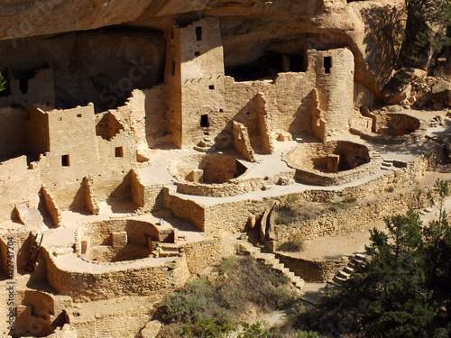 Cliff Palace at Mesa Verde National Park CO (USA) photo