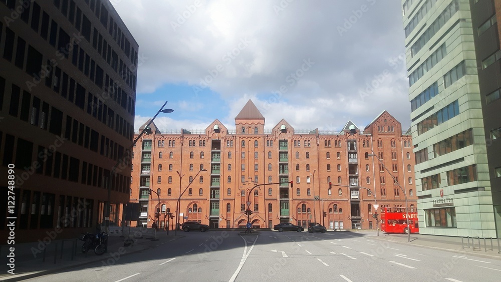 Fototapeta premium Hamburg Speicherstadt