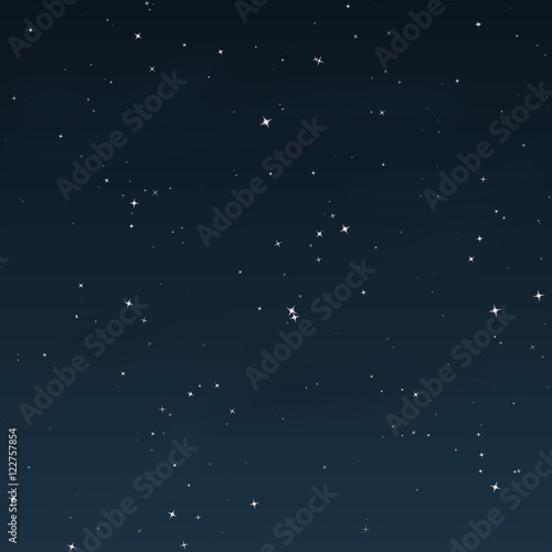 Starry Night - Vector