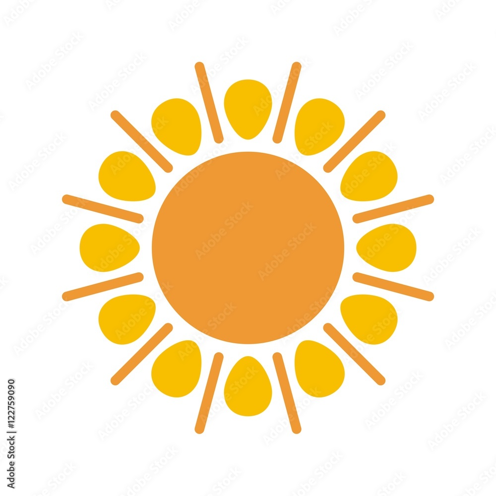 Sun vector design
