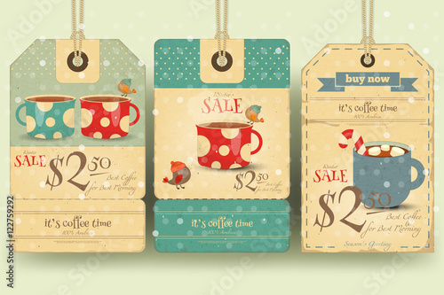 Coffee Tags Set