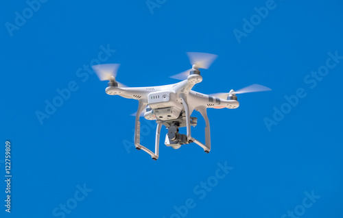 drone quadrocopter with digital camera