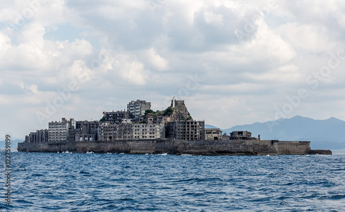 Hashima Island near Nagasaki, Japan