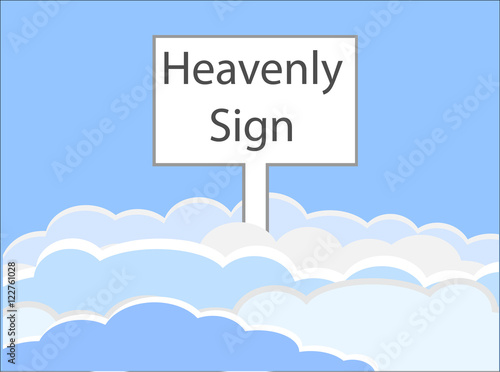 Heavenly Sign - Sign in the sky