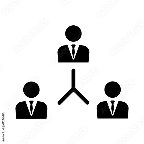 Networking icon vector