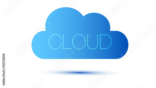 connessione, cloud, internet, nuvola