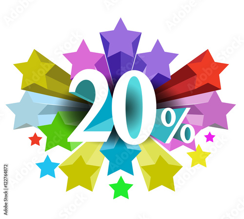 Twenty per cent discount