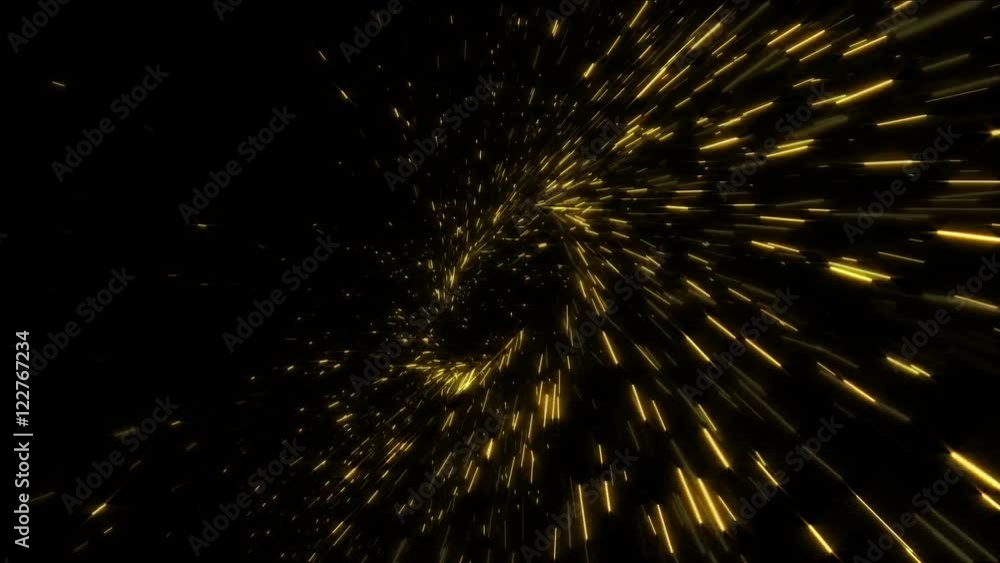 A looping isolated sparks element over black background. A looping isolated sparks element over black background.