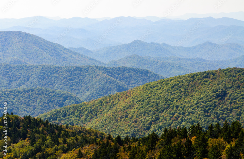 Obraz premium Blue Ridge Parkway