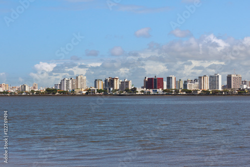 Panoramic view of city center, Aracaju, Sergipe, Brazil