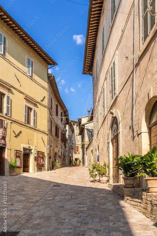 Assisi, Italy. Old street