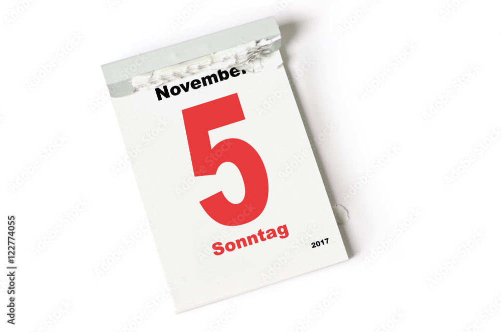 5. November 2017