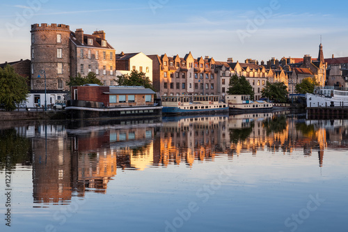 Sunset in the Shore, Leith, Edinburgh.