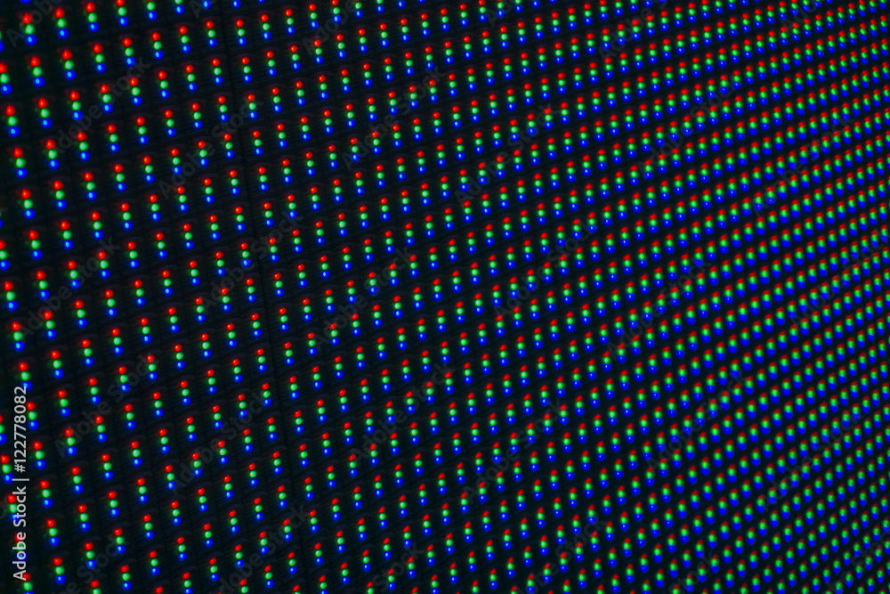 Big led screen panel closeup pattern Big led screen panel closeup pattern