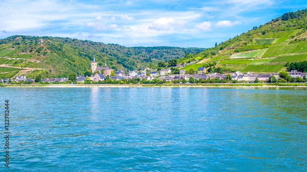 Lorch am Rhein, a small town in the Rheingau-Taunus-Kreis in Ger