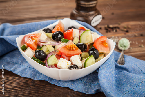 Delicious greek salad