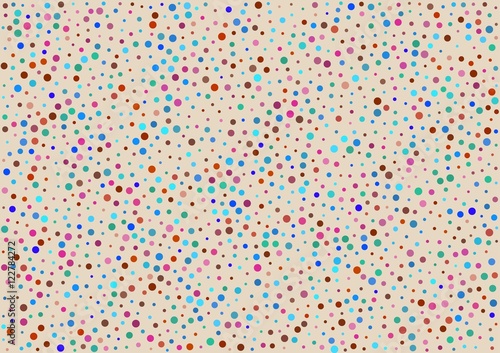 background with color dots