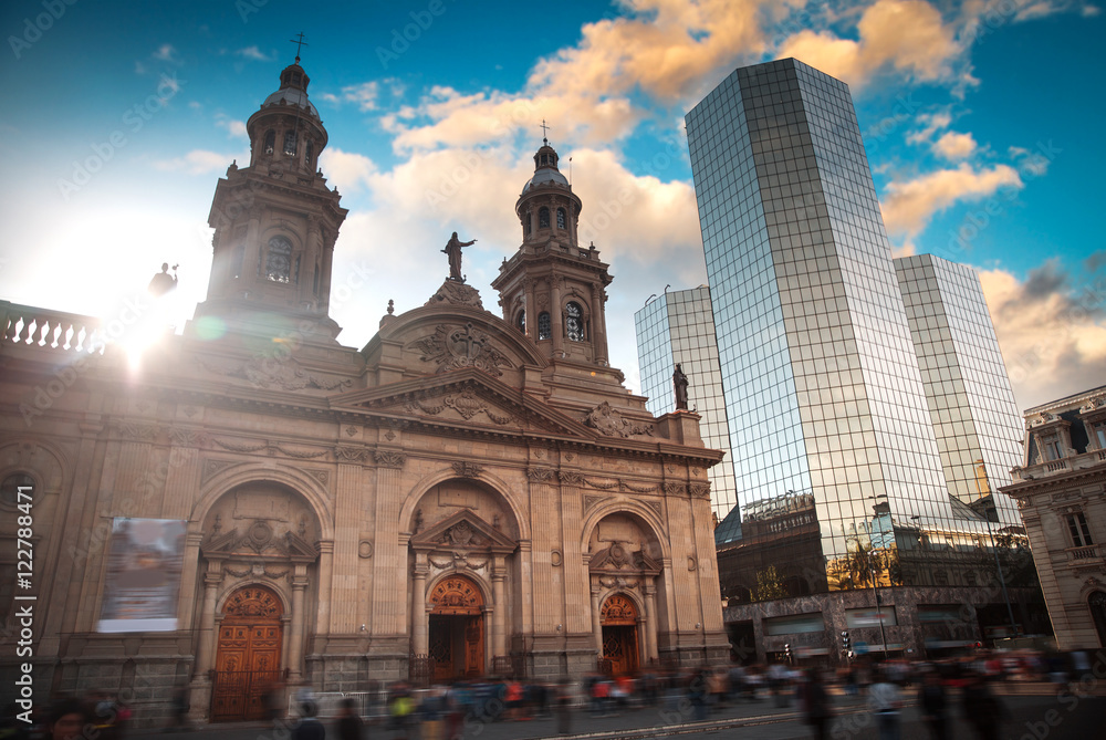 Obraz premium Santiago, Chile