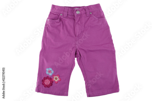 Cotton elegant children's trousers for summer © Lubos Chlubny