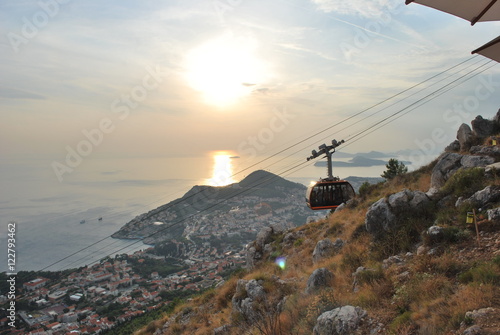 Visiting Dubrovnik at sunset and cableway