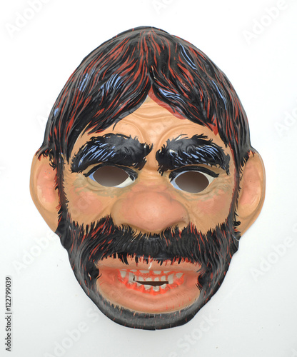 Caveman  Vintage Halloween Mask