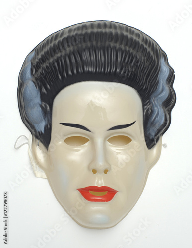 Bride of Frankenstein  Vintage Halloween Mask