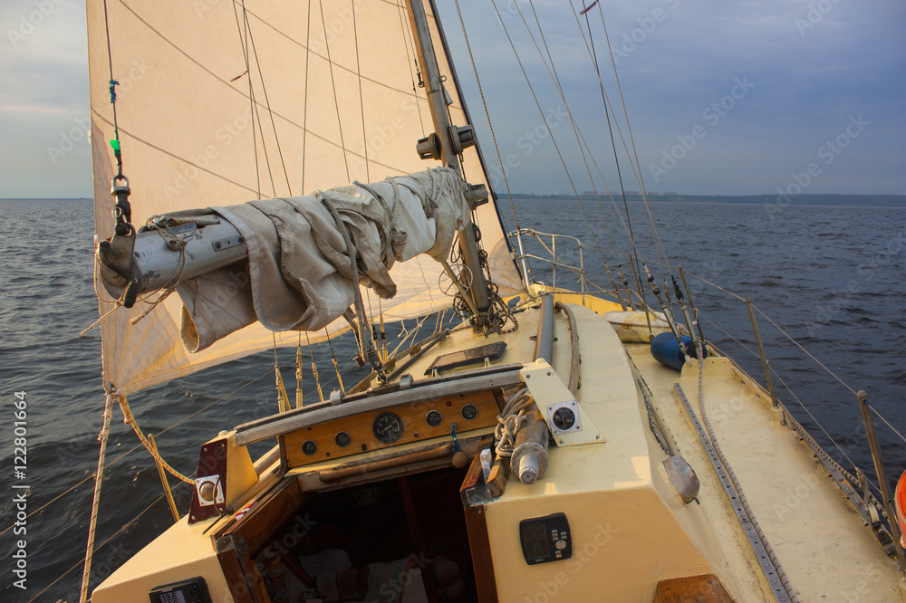Fototapeta premium items of equipment for yacht