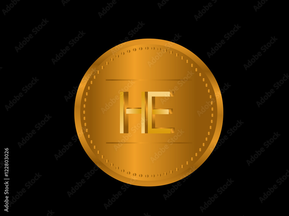 HE Initial Logo for your startup venture HE Initial Logo for your startup venture