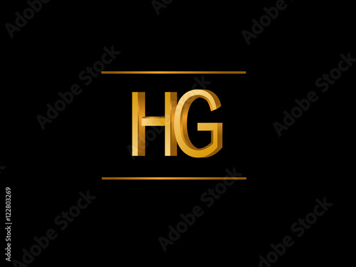 HG Initial Logo for your startup venture
