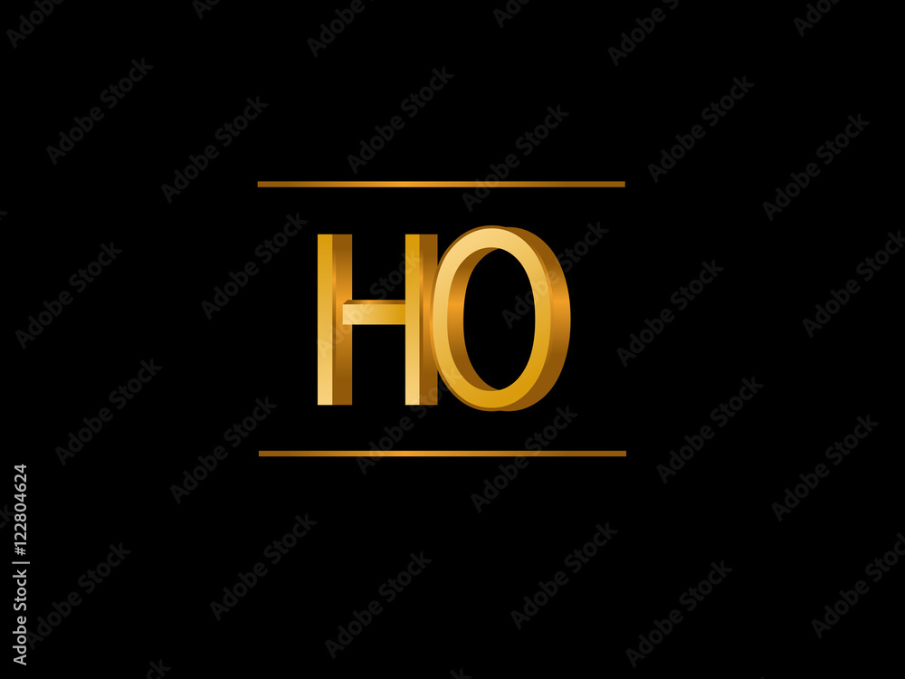 HO Initial Logo for your startup venture HO Initial Logo for your startup venture