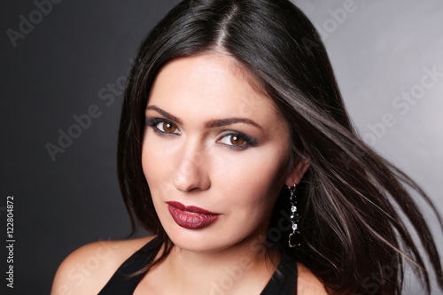 Portrait of beautiful woman...