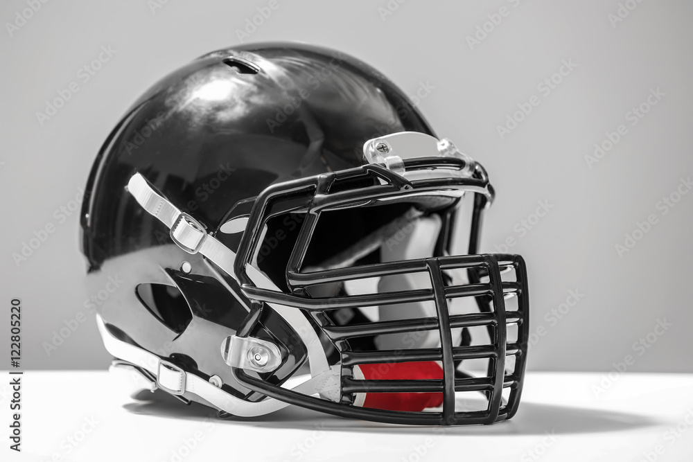 Rugby helmet on white background Rugby helmet on white background