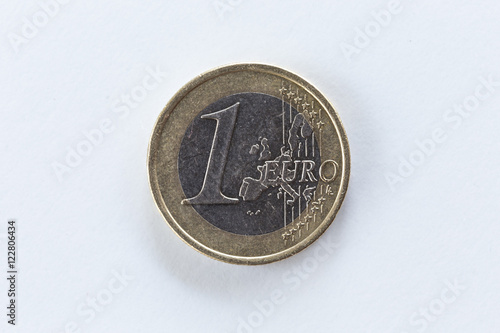 Moneta da 1 Euro photo