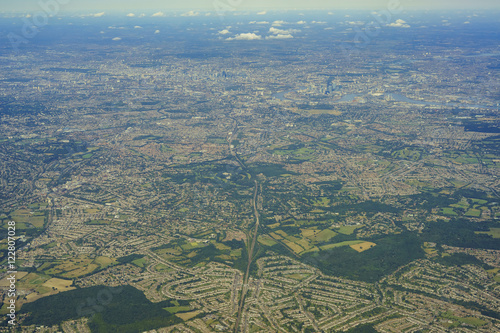 Aerial view of United Kingdom © Kit Leong