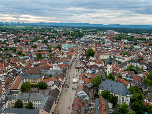 Speyer Dom Luftaufnahme