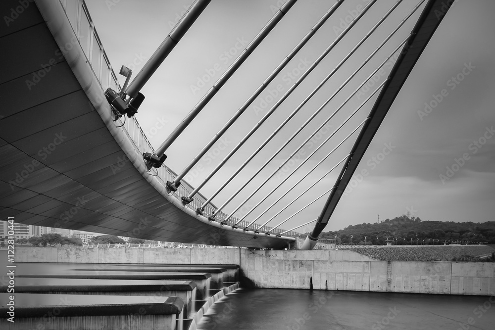 Fototapeta premium Long Exposure image at Putrajaya Dam