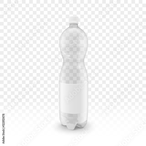 plastic beverage bottle