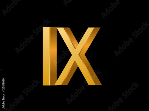 IX Initial Logo for your startup venture