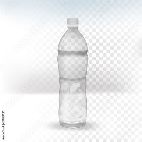 plastic beverage bottle