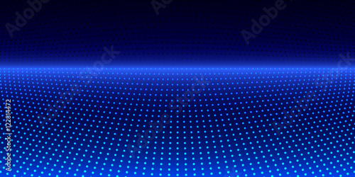 Abstract background with blue circles. © mobyus