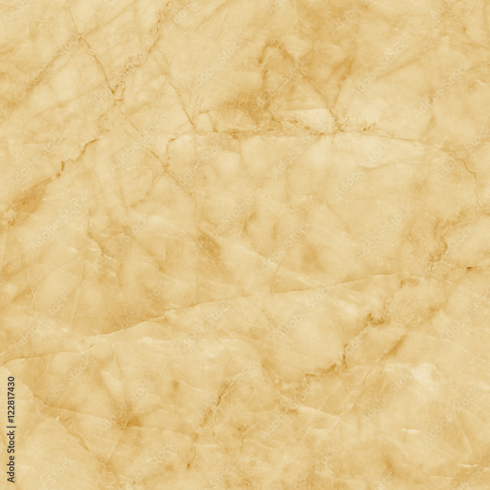 Naklejka premium Yellow marble texture background blank for design