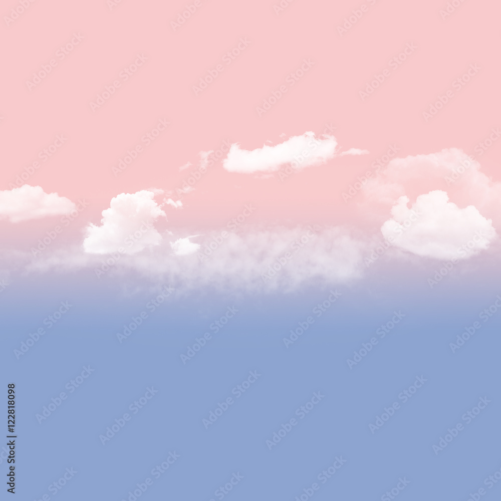 Rose Quartz and serenity tone sky with cloudy Rose Quartz and serenity tone sky with cloudy