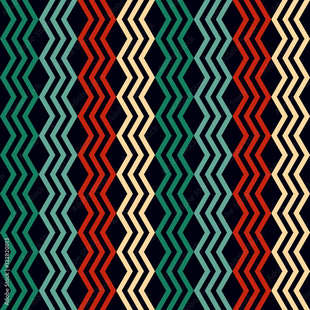 The geometric vector seamless pattern. The geometric vector seamless pattern.